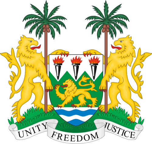 Coat of arms of Sierra Leone
