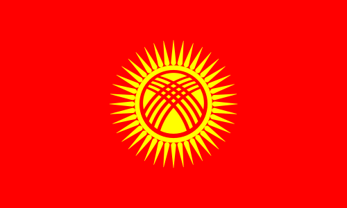 Flag of Kyrgyzstan