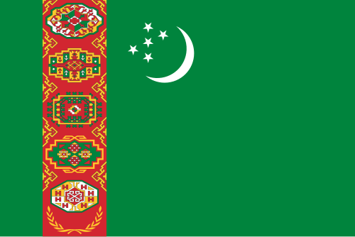 Flag of Turkmenistan