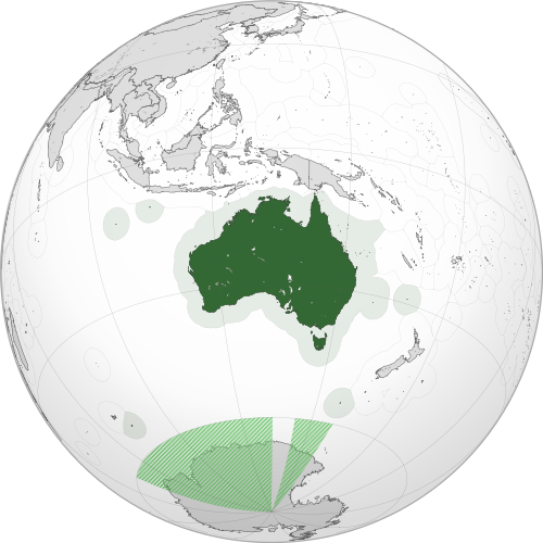 Location of Australia