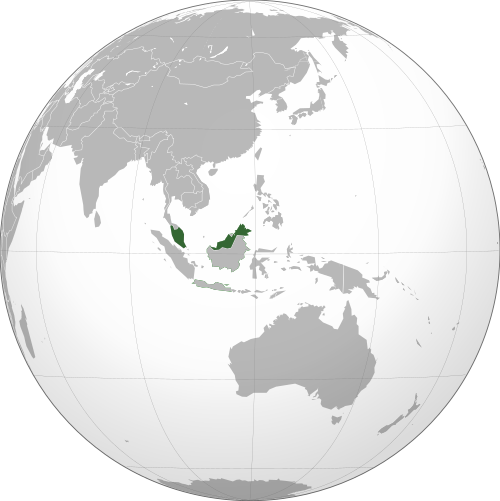 Location of Malaysia