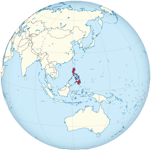 Location of Philippines